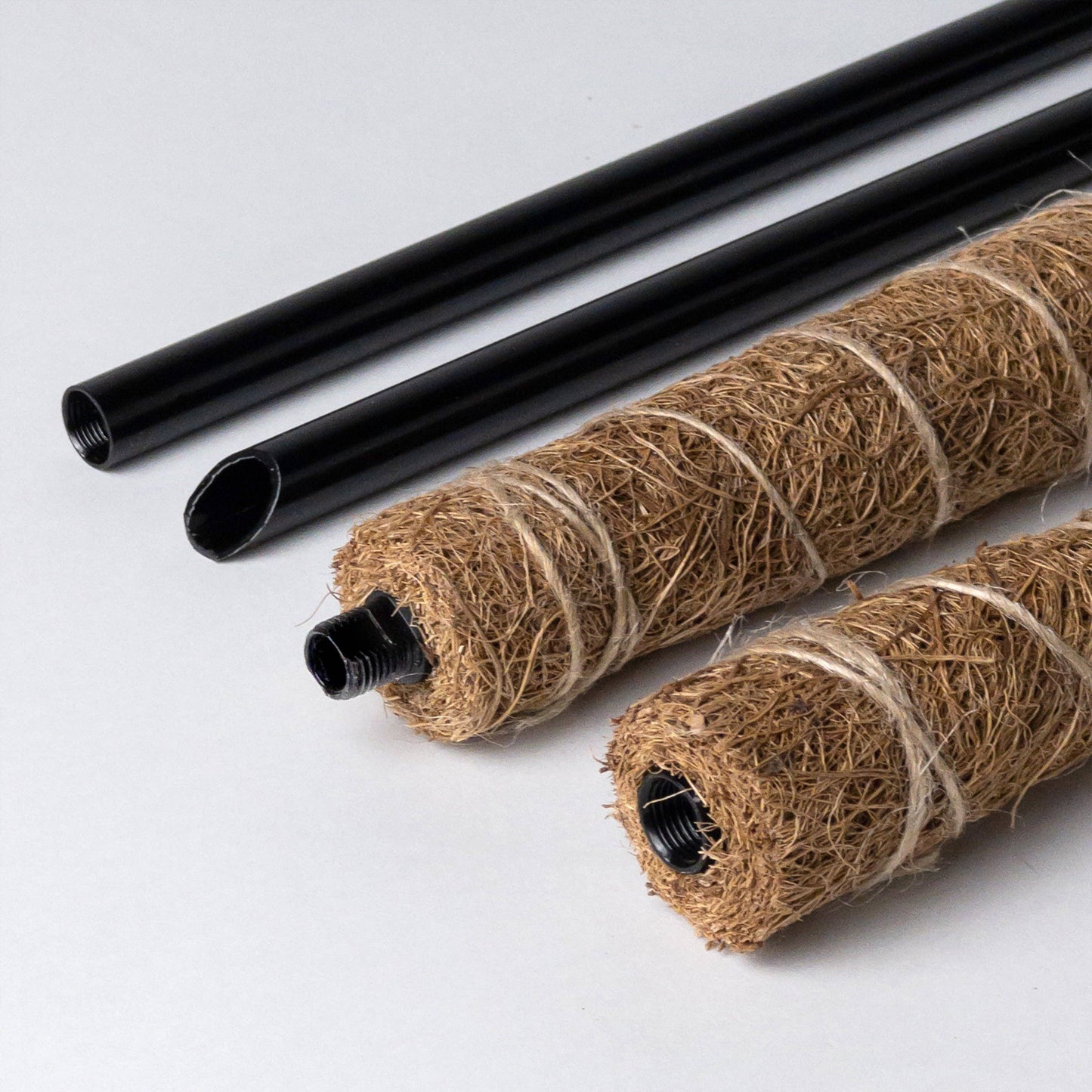 Poteau empilable en fibre de coco pliable - 24 et 32 pouces