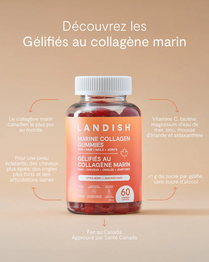 Gélifiés au collagène marin