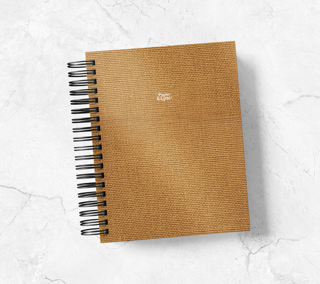 Agenda non daté Papier Latté - 3e édition - Format petit