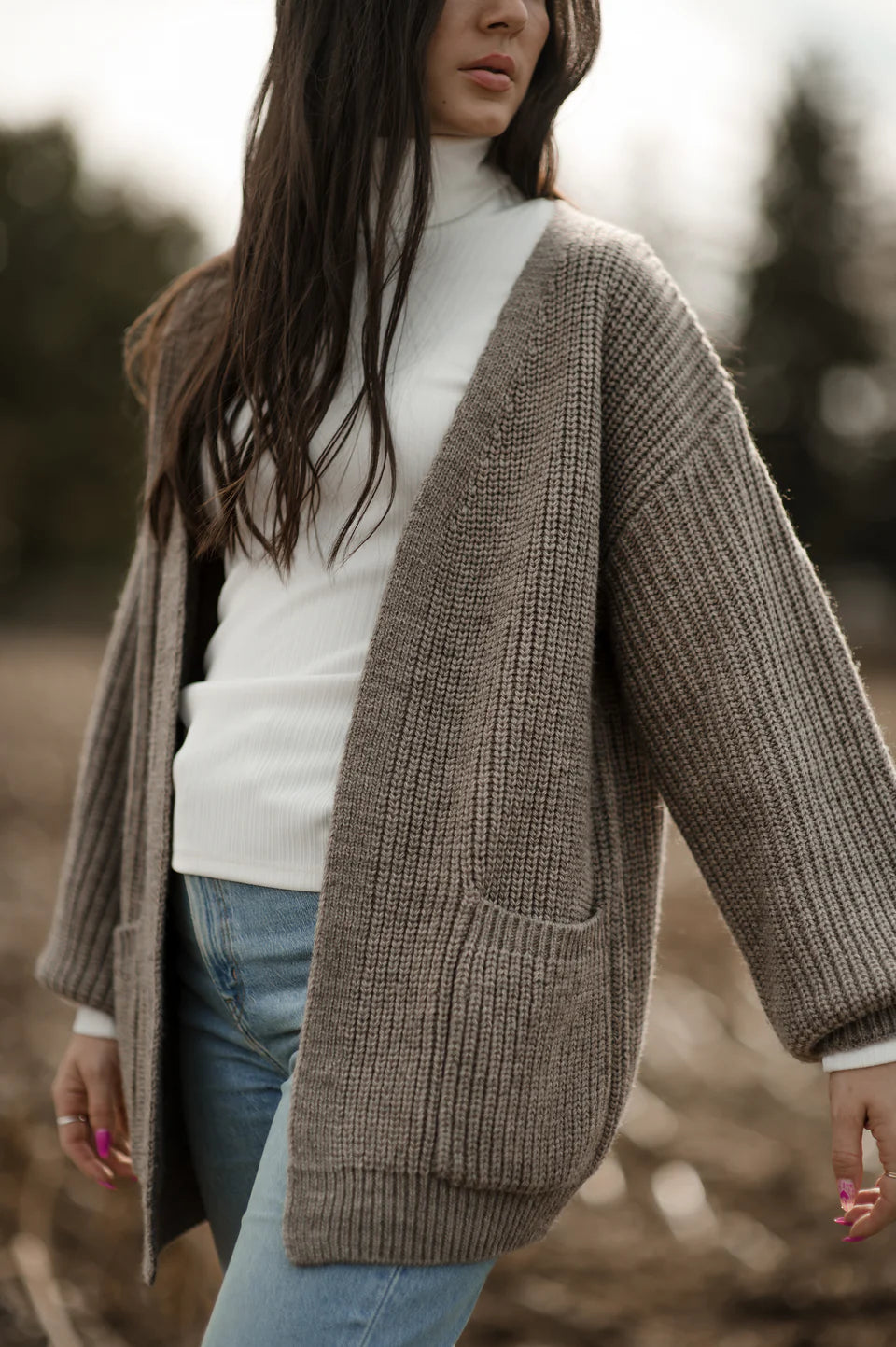 Cardigan tricot