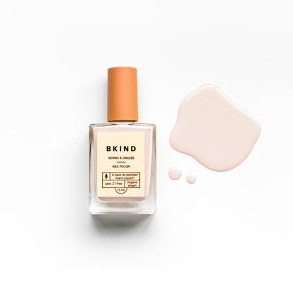 Vernis à ongle exempt de 21 ingrédients toxiques - Oat Milk