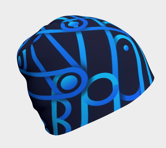 Tuque beanie - Bleu mécanique